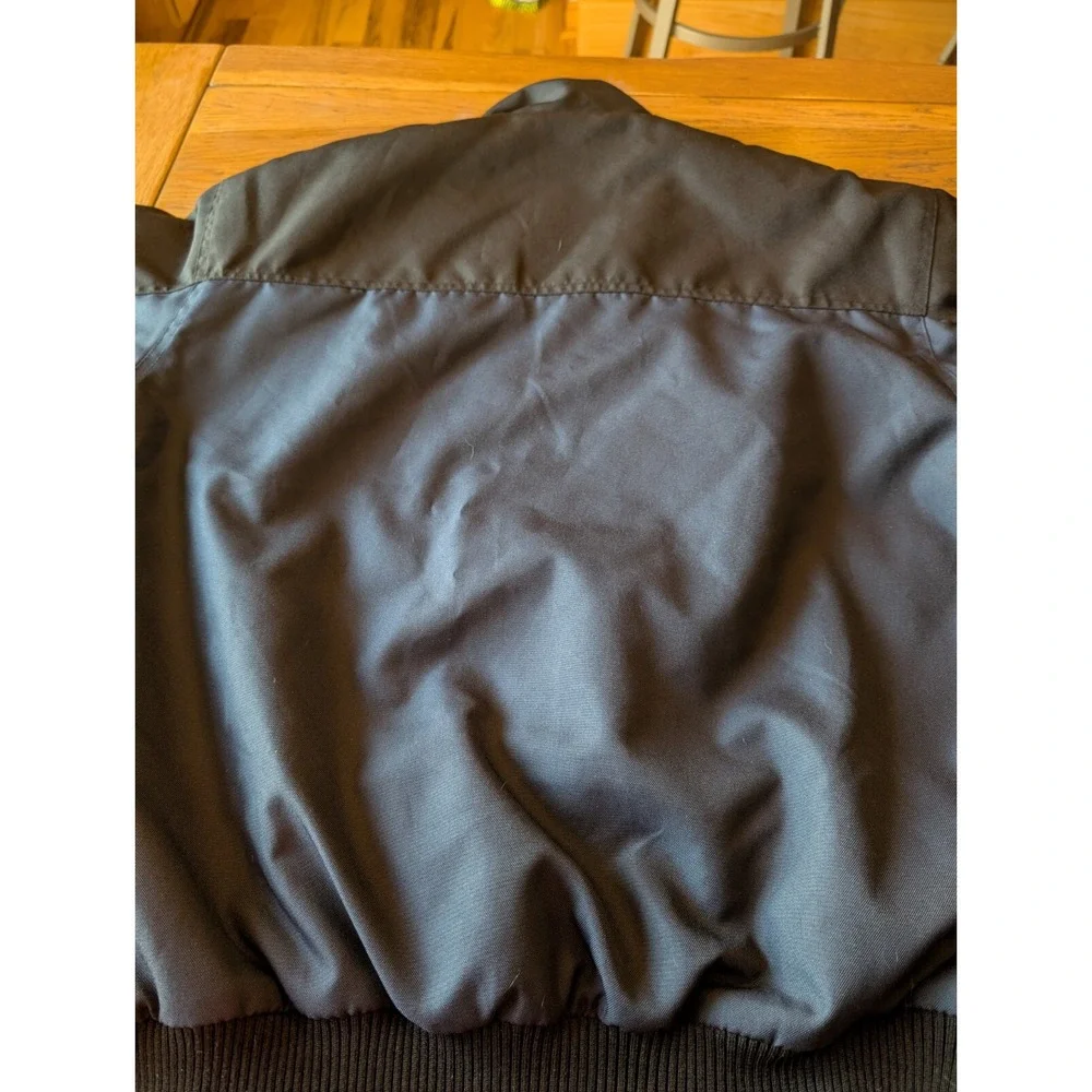 Large M-Wear‎ McKinley Ski Jacket  Black Navy Water Resistant Lightweight
